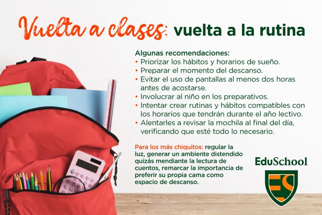 Algunas para la vuelta a clases EDU SCHOOL